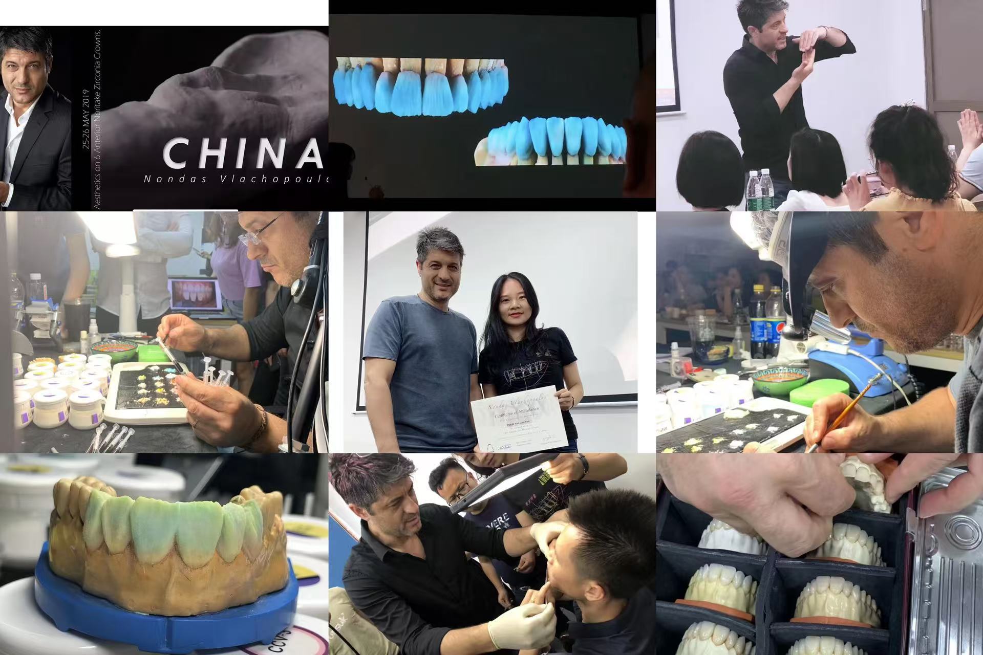 Últimos blogs de la empresa sobre JOY Dental Lab organiza un intercambio académico con Nondas Vlachopoulos