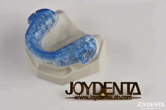 comprar Dispositivo de ronquido dental transparente Protectores bucales Rincón alivio de los dientes Protectores cómodos fabricación en línea
