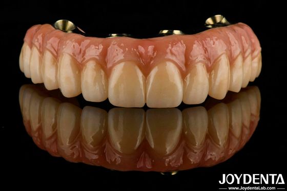 comprar Puente de zirconia híbrido de barras dentarias excelente resistencia restaura la función de masticación fabricación en línea