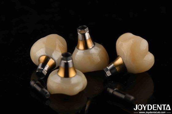 comprar 4.1mm Diámetro Titanio Dental Abutments acabados Plata Con el hilo de pitch 1.5mm fabricación en línea