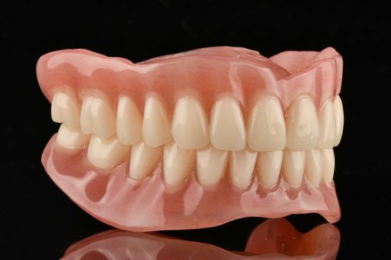 Dentes de acrílico de ajuste seguro Dentes extraíbles Prótesis Dentes de acrílico artificial ajustable