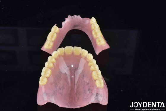 Dentes falsos flexibles de alta elasticidad para personalizaciones personalizadas